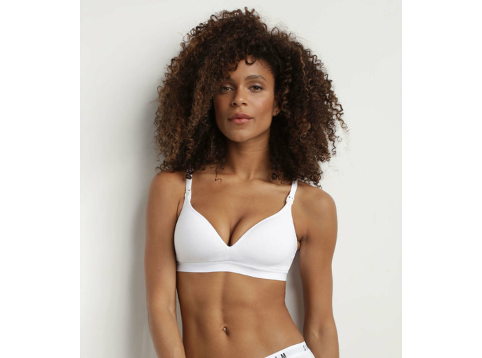 Soutien-gorge de maternité blanc Dim