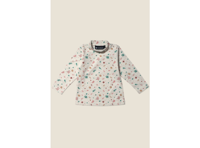 Tee-shirt fille manches longues Riasea