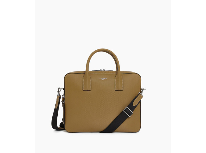 Porte document slim 14" Emile en cuir signarture T