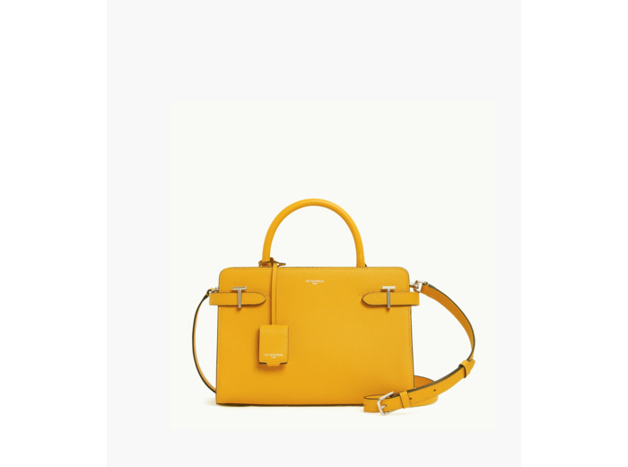 Sac à main moyen modèle Emilie en cuir signature T