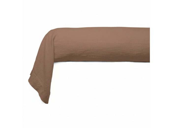 Taie de Traversin Flanelle Unie 170g | Tradition des Vosges