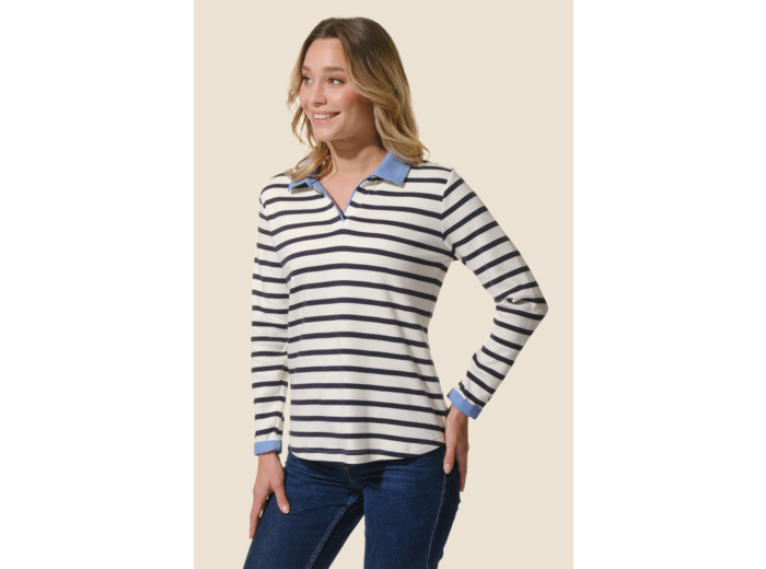 Marinière femme manches longues Valencia