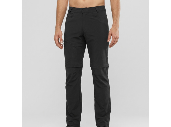 Wayfarer Zip Off Pants Deep Black