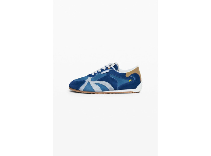 Baskets Basses En Cuir – Femme