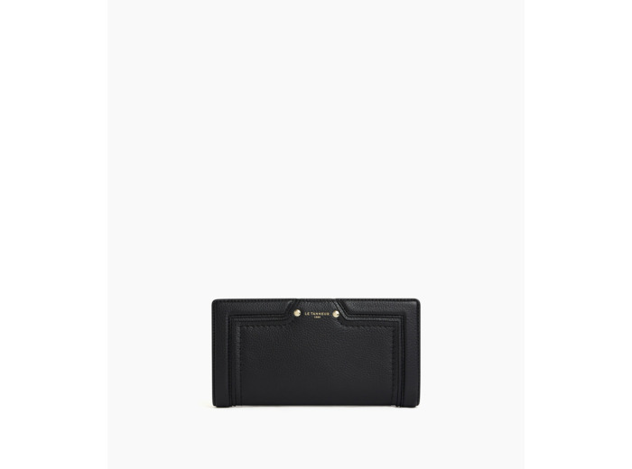 Grand portefeuille Ella en cuir grainé