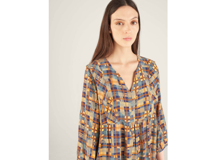 Robe moutarde
