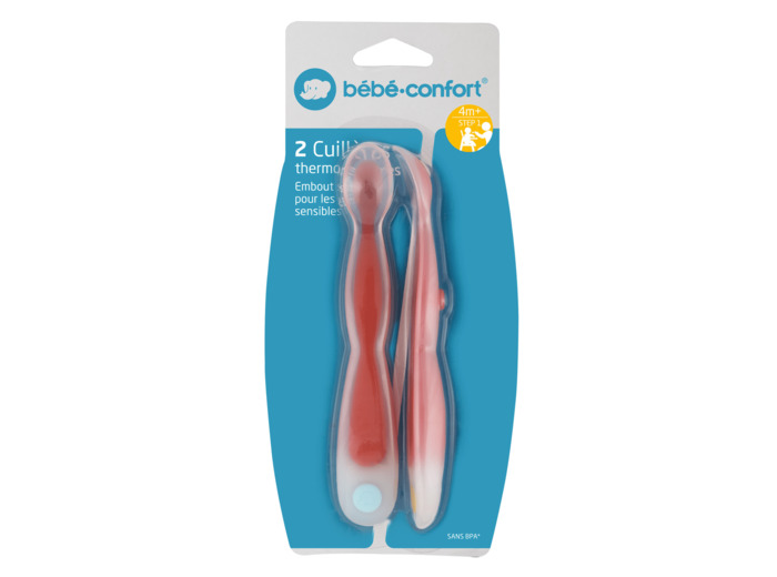 Bebeconfort 2 cuillères souples thermosensibles Miscel