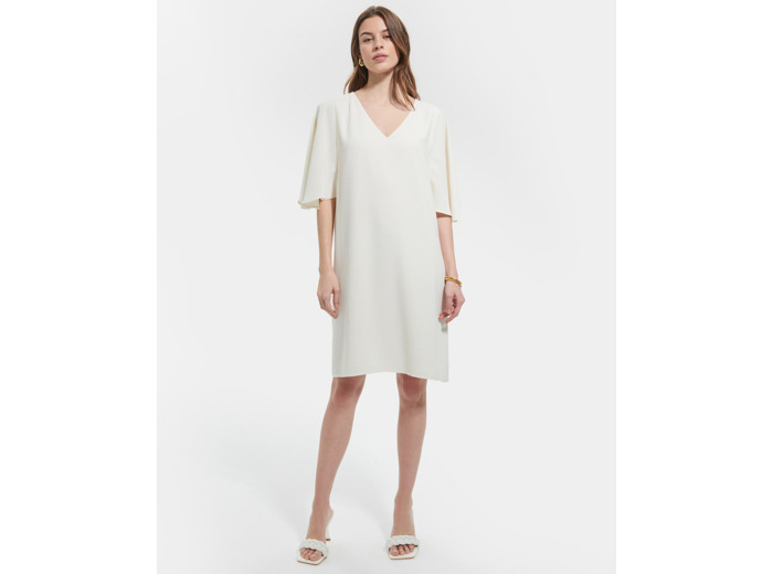 Robe Rubilinda Ecru en Polyester