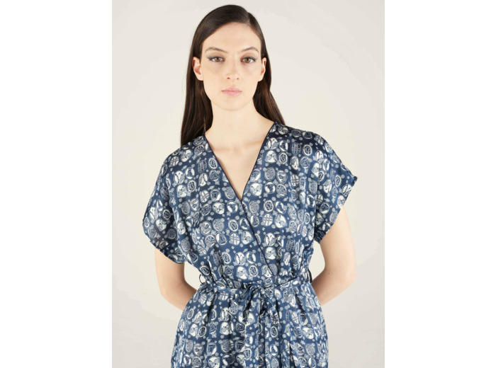 Robe maree bleue