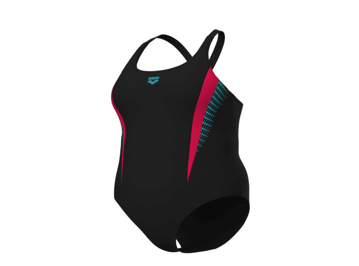 Maillot de bain arena Feel Threefold V Back R Plus pour femmes