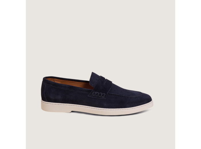 Mocassins Homme Naxos Bleu Marine