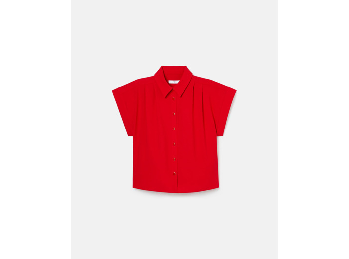 Top Tarina Rouge en Polyester