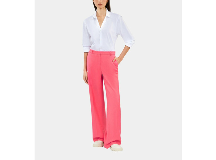 Pantalon Tailleur Fuchsia retro pink