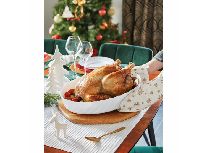Plat de cuisson ovale 36x28cm Smart Cuisine Trianon