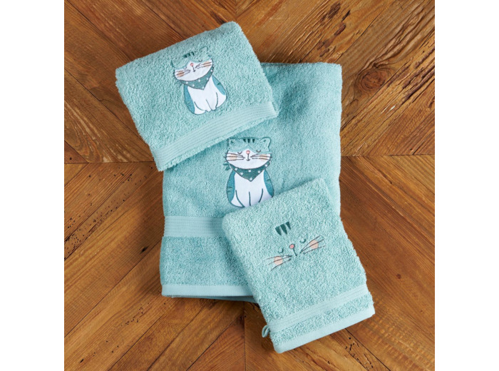 Drap de bain Les Petits Félins | Enfant  Tradition des Vosges