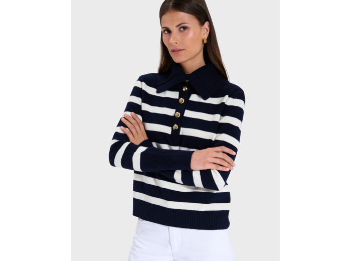 Pull Nuriel Rayures en Laine