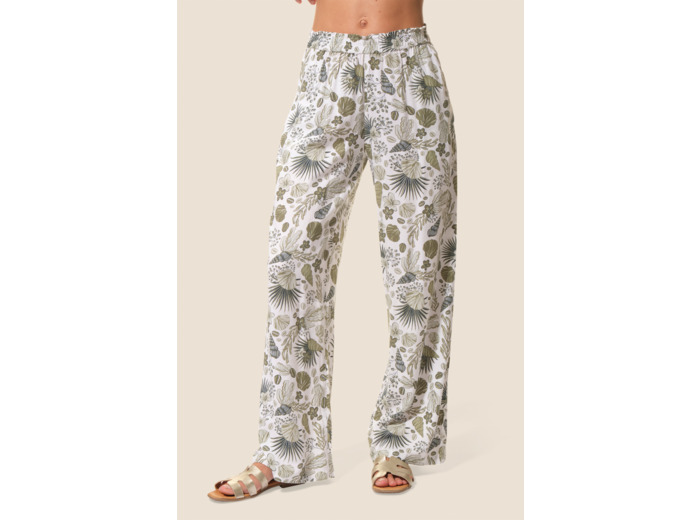 Pantalon femme VISCOSE imprimée Joanna