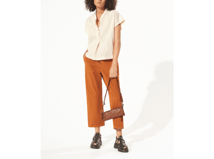 Blouse rayure naturelle