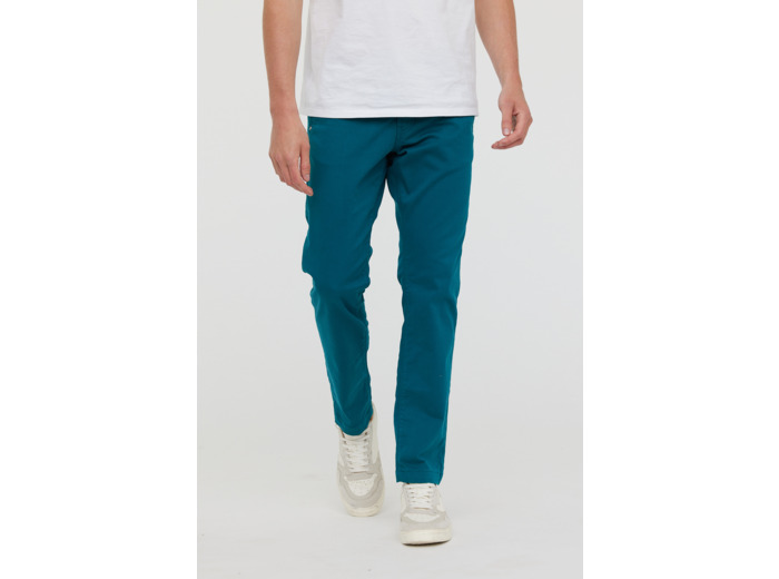 Chino straight jambe droite, taille medium