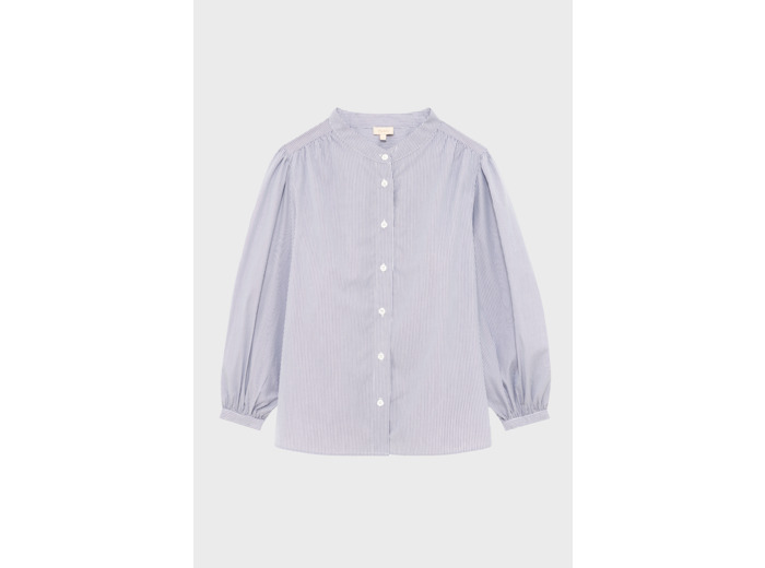 Chemise rayée à col officier - ASIA