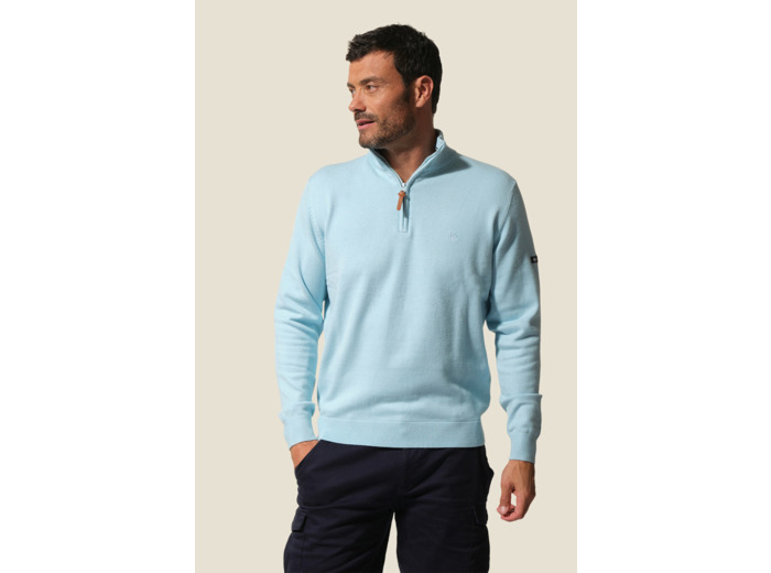 Pull homme col montant Didier