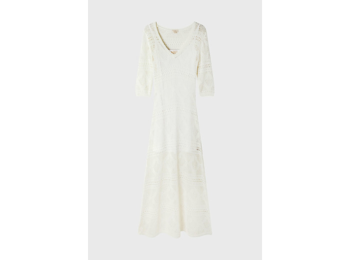 Robe longue en crochet - ELISA