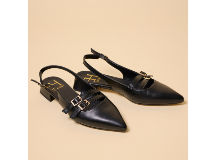 Ballerine Femme Queen Noir