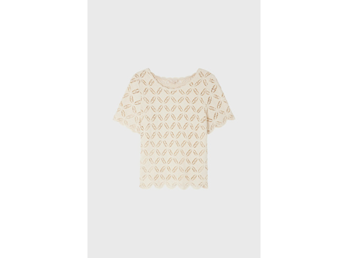 Top en coton brodé - ANABELL