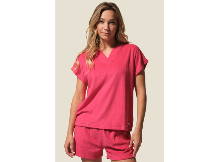 Tee-shirt femme en éponge Malwina