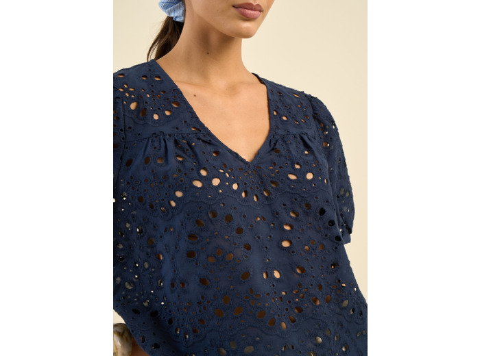 Top broderie anglaise