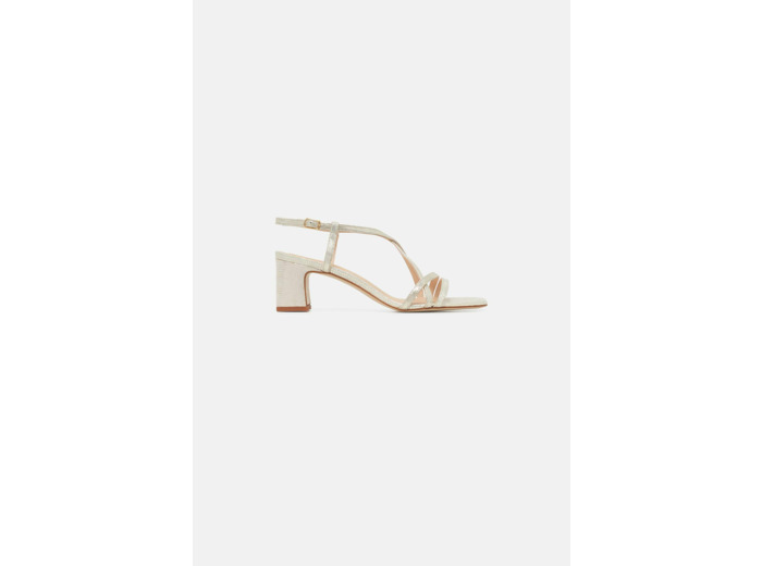 Sandales alys en cuir naturel