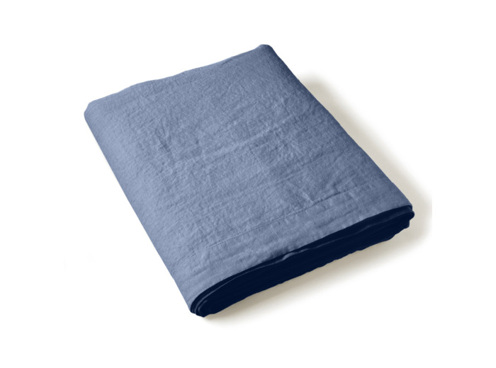 Drap plat Uni lin lavé - Linge de maison - Tradition des Vosges