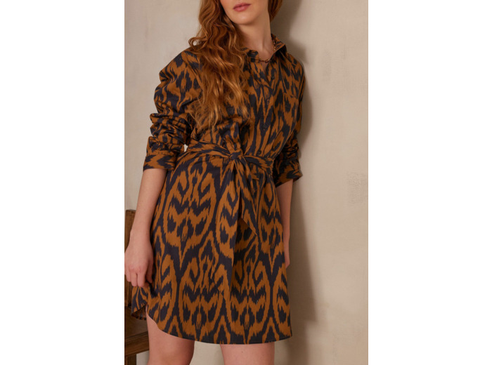 Robe chemise LISEA en coton