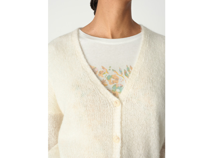 Cardigan bianca sel