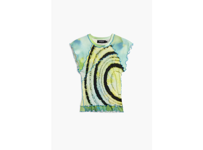 T-Shirt Sans Manches En Maille – Femme