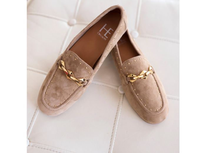 Mocassins Femme Alicia Sable