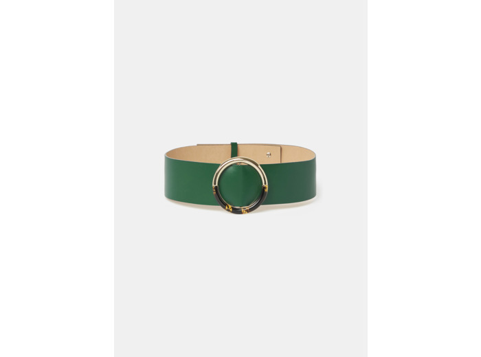 Ceinture Lauren Cactus en Cuir De Vachette