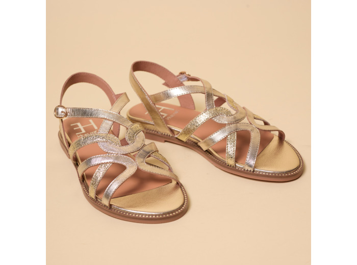 Sandales Femme Pinacola Dorée
