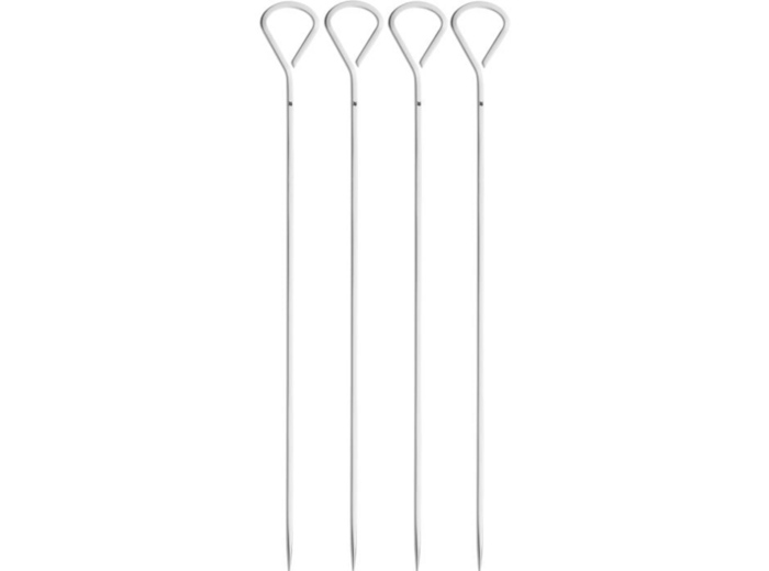 Petites brochettes pour barbecue ensemble de 4 pièces