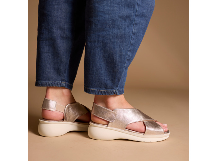 Sandales Femme Saly Bronze