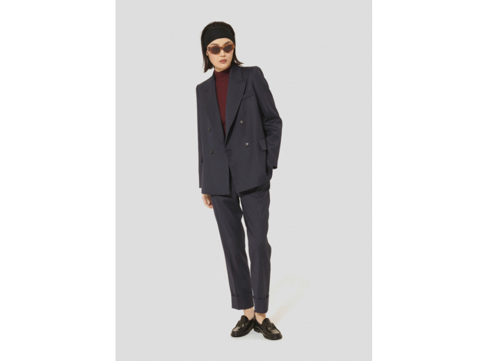 Veste Valson Nuit en Laine Vierge