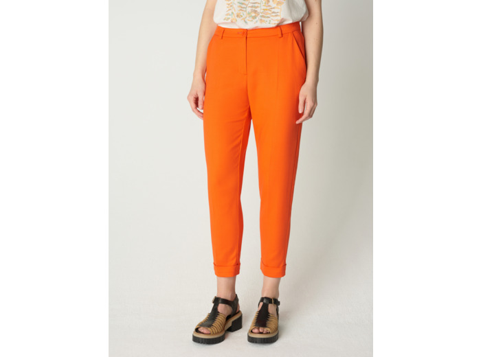 Pantalon debby corail