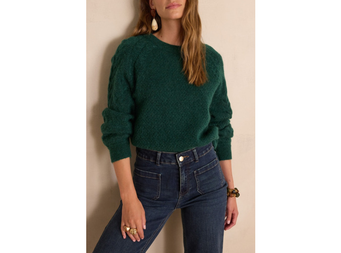Pull BRUNO en laine et mohair