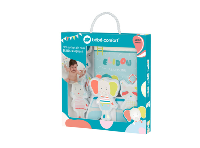 Coffret jouets de bain Elidou Road Tripping