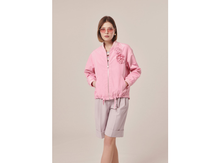 Blouson Basile Blush en Polyester