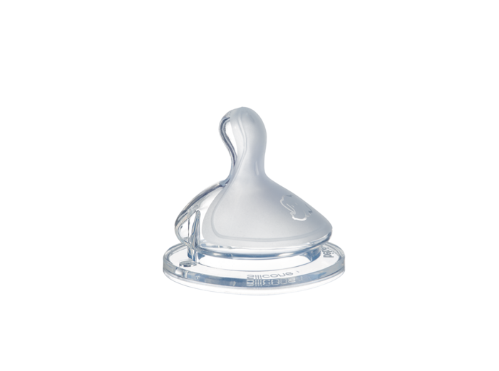 Tétine Emotion Physio Y - Céréales Transparent