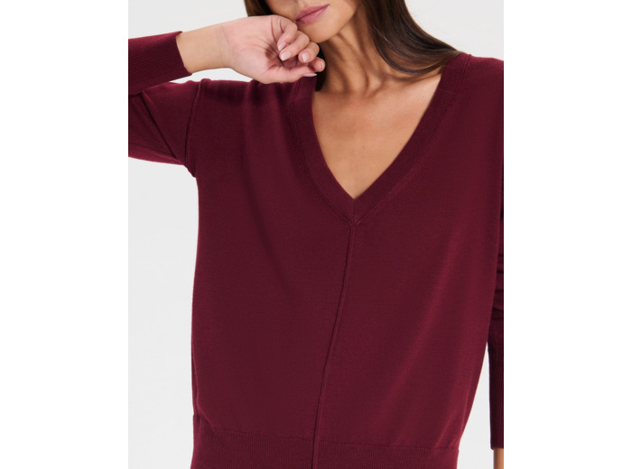Pull Pucci Bordeaux en Polyamide