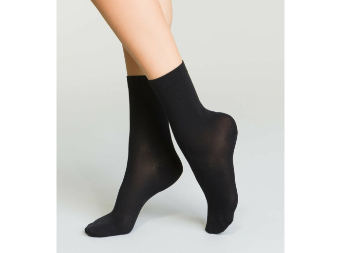 Chaussettes thermo noires Femme