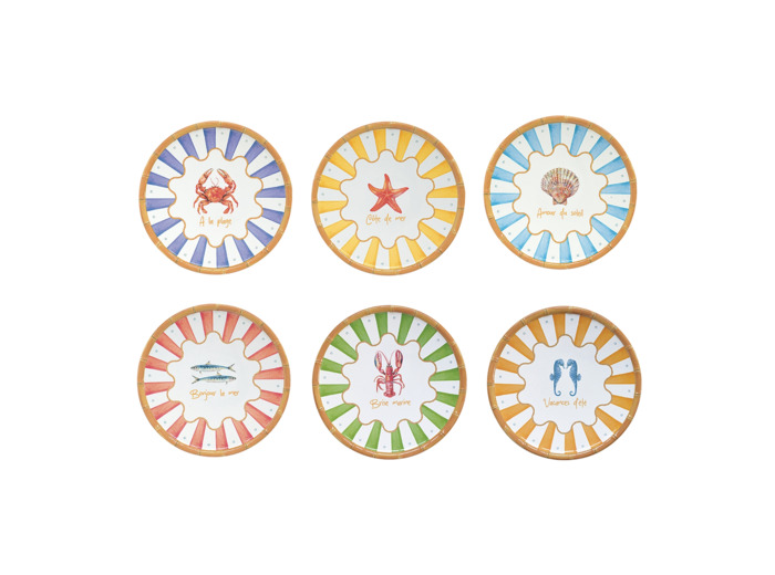 SAINT TROPEZ Assiette dessert 23cm