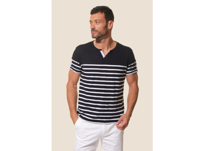 Tee-shirt homme rayé Nicolo